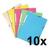 Exacompta - Ref 55550E - Europa Elasticated 3 Flap Folders