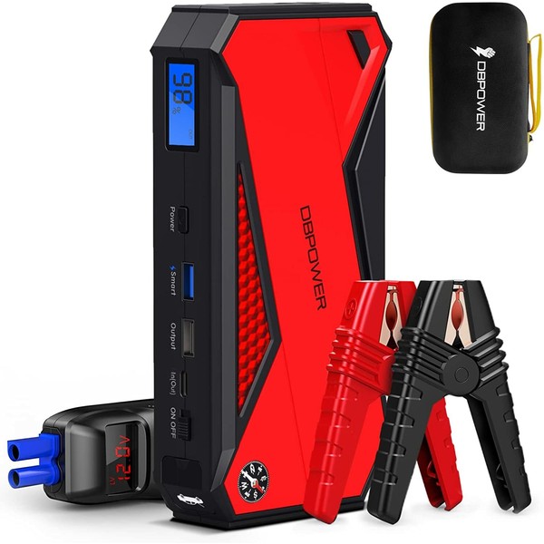 DBPOWER 18000mAh Car Jump Starter Battery Booster 1600A Box Charger