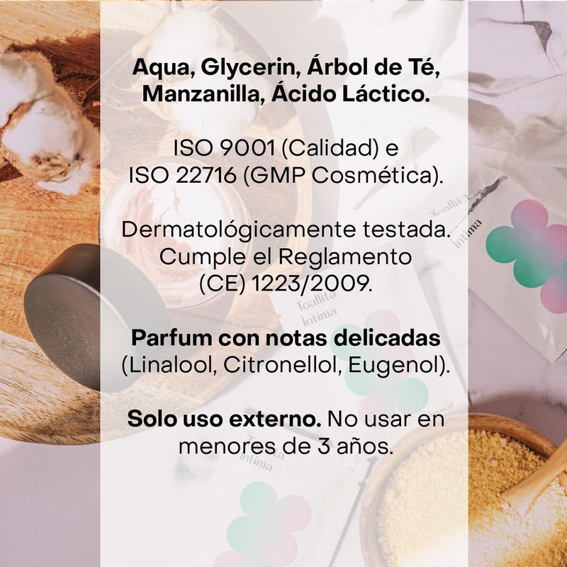 Limoncol Salviette intime monodose per l'igiene personale, pulizia delicata e