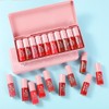 10Pcs Pearlescent Lip Gloss Set Liquid Lip Glaze Long Lasting