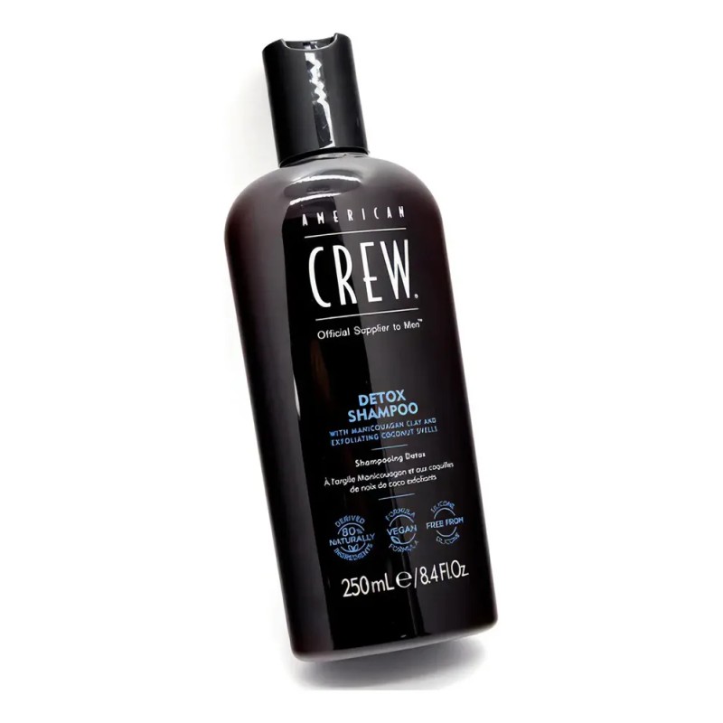 Shampoo Detox American Crew Limpieza Exfoliante 250ml