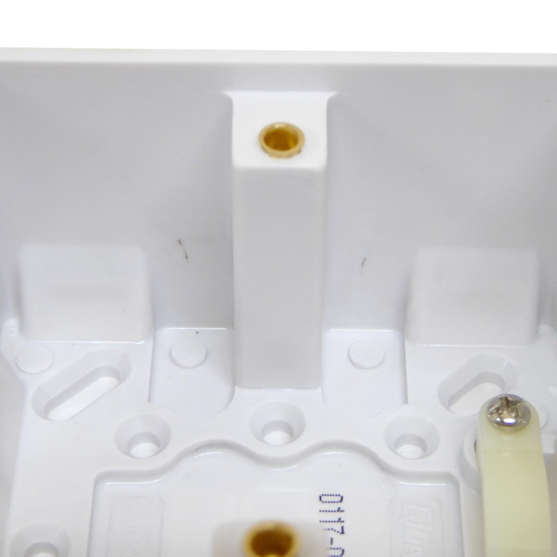 47mm Back Box 1 Gang Deep Surface Pattress Backbox with