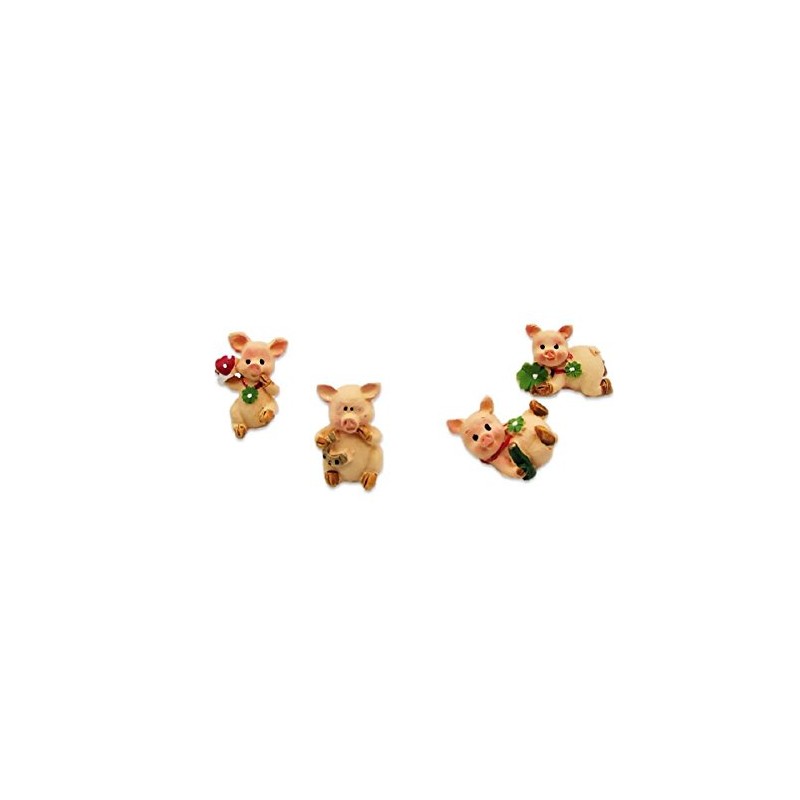 48 Lucky Pigs Mini Pig Funny Lucky Charm Table Decoration