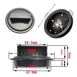 3 Inch Garbage Disposal Splash Guard with Garbage Disposal Cover for Sink, Rubber Garbage Disposal Drain Cover and Food Waste Disposal Splash Guard for Whirlaway, Waste King, and GE Models
