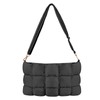 WOVTATOO Puffer Clutch Handbag Lightweight Quilted purses Down Fabric Soft