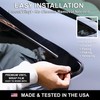 BOGAR TECH DESIGNS Side Window Chrome Delete Overlay Film Compatible