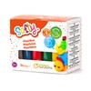 DARWI 62 g 6-Piece Softy Clay, Multi-Colour