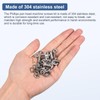DTGN 500pcs Nuts and Bolts Assortment Kit M3 Pan Head