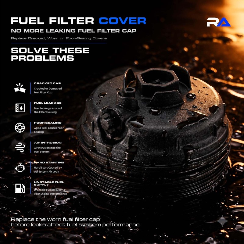 68436815AB Diesel Fuel Filter Housing Emissions Cover Cap Fit for