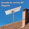 Gen 3 Pipe Adapter, Stainless Steel Pole Mount, for Gen
