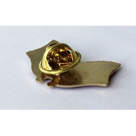 USA and Barbados Flag Die-struck Metal Friendship Lapel Pin with Butterfly Clasp Closure