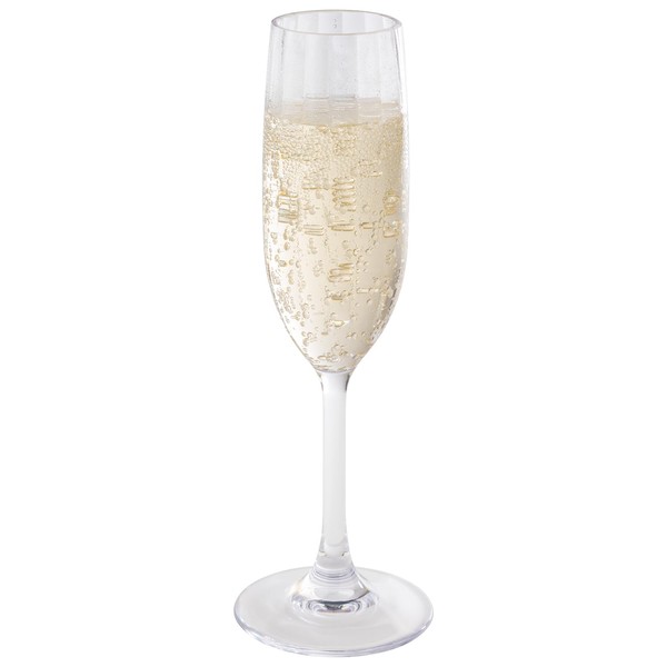 APS 10540 Champagne Glass Tritan Plastic Transparent Diameter 5 cm