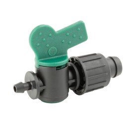Drip Depot Economy 5/8" Tape Take-Off Adapter Valve - Barb Size : 3.6 mm