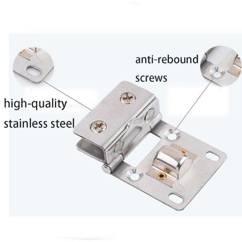 90° Door Hinge Shower Clamp Glass Butt Hinge for 5-8mm
