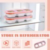 Reusable Stainless Steel Snack Containers with Leakproof Lids,3 Compartment Stackable