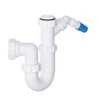 Telescopic Adjustable P Trap with Swivel Nozzle - 40mm (1.1/2")