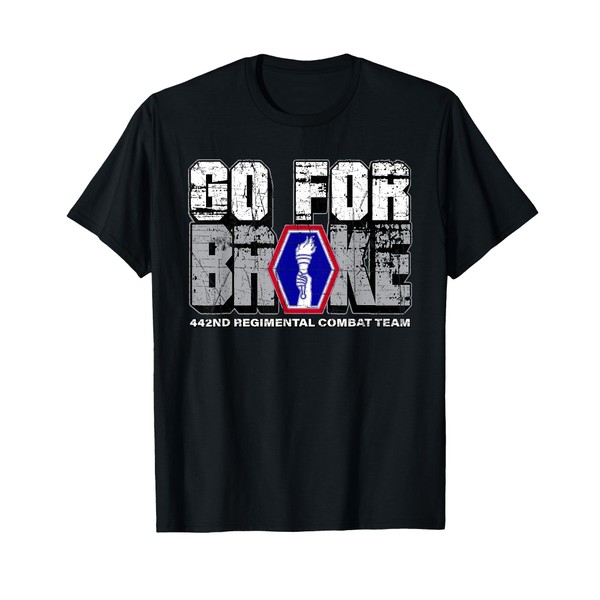 American Marauder:442nd Regimental combat Team Go For Broke T-Shirt
