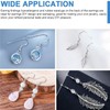100 PCS / 50 Pairs 925 Sterling Silver Earring Hooks,