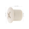 Kisangel 4pcs Slide Screw Caps Plastic Replacement Parts for Slides