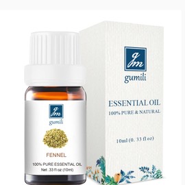 GM Gumili Fennel Essential Oil - 100% Pure Aromatherapy Oil for Diffusers,Home & Beauty Care - 10ml