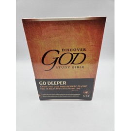 DISCOVER GOD STUDY BIBLE: NEW LIVING TRANSLATION By Bright Media Foundation NEW