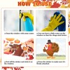 HOWAF 9 Sheet Happy Thanksgiving Decorations Thanksgiving Turkey Pumpkin Window