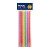 Hogg Reusable Straws - Rainbow (24 Pack), Plastic Straws Reusable,