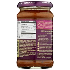 Pataks Mild Curry Paste 10 Oz