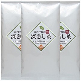 Fukamushi Tea Made in Shizuoka, 3.5 oz (100 g), Set of 3 Bags