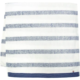 Hayashi BI207001 Bath Towel, Approx. 23.6 x 47.2 inches (60 x 120 cm), Imabari Towel, Famille Border, Blue, Made in Japan