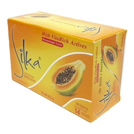 Silka Papaya Soap 4.8 oz (135 g)