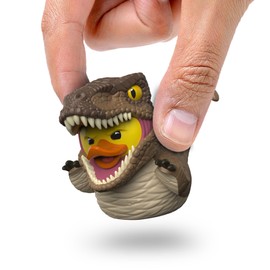 TUBBZ Mini: Jurassic Park - Velociraptor Cosplaying Rubber Duck Vinyl Figure