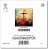doodlecards Easter Card The Cross Painting Square Size with Plain