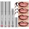 4Pcs Peel Off Lip Liner Stain - Long-Lasting, Smudge-Proof, Waterproof