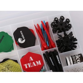 Unicorn Mens Maestro Dart Flights, Black/White/Blue/Red/Green/Silver