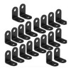 20 Pcs Stainless Steel L Brackets Corner Bracket Braces 90