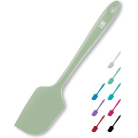 DI ORO Espátula de silicona a °C °C °C resistente al calor de goma para hornear, raspar y mezclar, utensilios de cocina antiadherentes sin BPA, utensilios de cocina flexibles seguros para cocinar, sin
