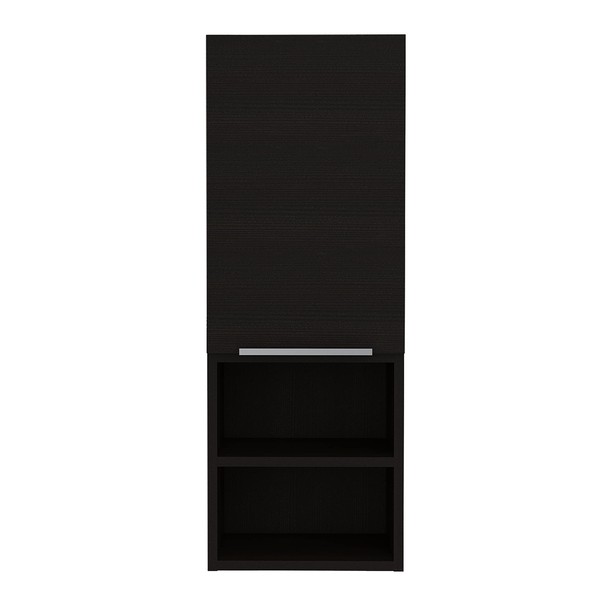ZJMTOCYU Stylish and Functional Bathroom Cabinet with Open Shelves, One