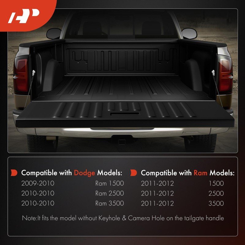 A-Premium 30-PC Tailgate Rebuild Kit Compatible with Dodge Ram 1500