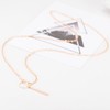 Donaly Women's Chain Necklace, Y-Shape, Narrow, Cute