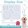 Pet Tag Resin Mold, Collar Tags Dog Bone Dog Paw
