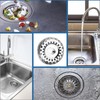 NAVZA Kitchen Sink Plug and Strainer, Stainless Steel Sink Plug