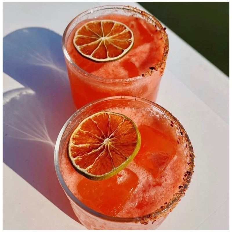 Cocktail Garnish Co. Dehydrated Lime Wheels, 3oz, 55+ Slices