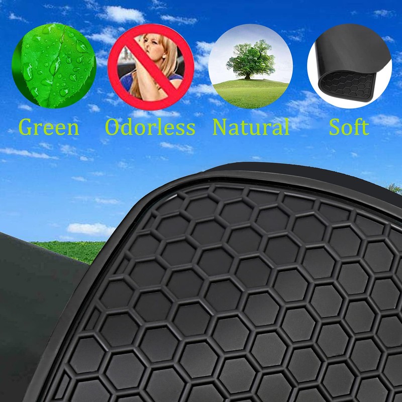 Matericuo Car Floor Mats Custom Fit for Honda Ridgeline 2017-2024