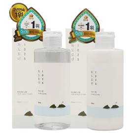 라운드랩 1025 독도 토너 200ml + 로션 200ml Round Lab 1025 Dokdo Toner 200ml + Lotion 200ml