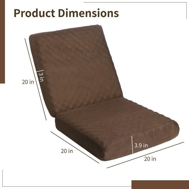 Recliner Cushion for Long Sitting, High Density Seat with Egg