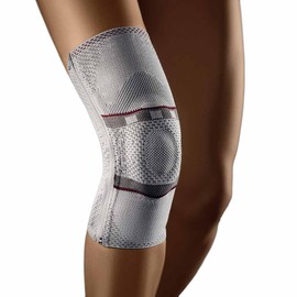 Bort Genuzip® Knee Bdange Knee Joint Support Brace Stabilising Relief Silver