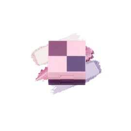 3-in-1 Mini Eyeshadow Box, Pearlescent Polarized Matte Color Optional, Long-lasting Blendable Eyeshadow, Three-dimensional Natural, Suitable For Beginners, Women's Eye Makeup Shiny(White sugar)