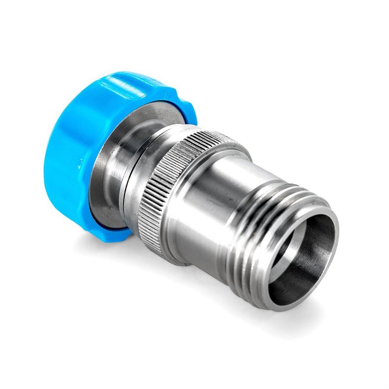 Camco Flow Stainless-Steel Regulator, Protects RV Plumbing High Pressure Water,