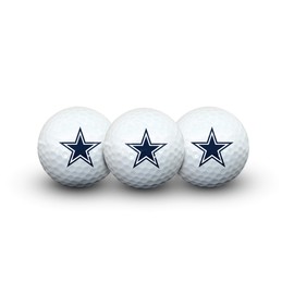 Team Effort Dallas Cowboys Pack of 3 Golf Balls